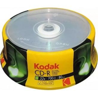 KODAK CD-R 25-Pack 52x 700MB