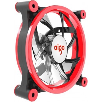 AIGO Z6 LED FAN 120MM RED