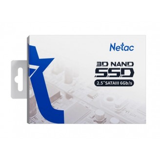 NETAC SSD N600S 256GB, 2.5", SATA III, 560-520MB/s, 3D NAND