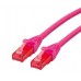 UTP 20m Cat6 pink Component level LSOH snagless by ROLINE