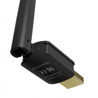 POWERTECH Wireless USB adapter, 150Mbps, 2.4GHz, 5dBi, MT7601