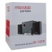 MICROLAB ηχεία M-105R, 2.1ch, 5W & 2x 2.5W, USB/SD Card/3.5mm/FM, μαύρα