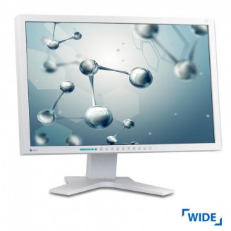 Used Monitor S2202w TFT/Eizo/22"/1680x1050/Wide/White/D-SUB & DVI-D & DP & USB Hub