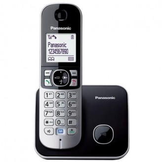 ΑΣΥΡΜΑΤΟ ΤΗΛΕΦΩΝΟ PANASONIC KX-TG 6811 BLACK GR