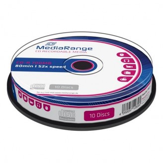 MediaRange CD-R 80' 700MB 52x Cake Box x 10