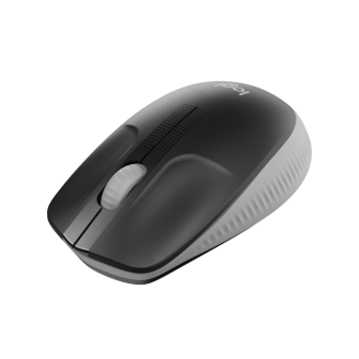 Logitech M190 Full-Size Wireless Mouse Black (910-005905)