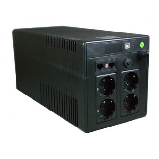POWERTECH UPS Line Interactive PT-1500, 1500VA, 900W 